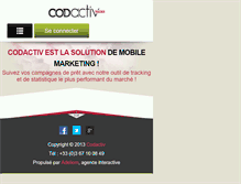 Tablet Screenshot of codactiv.com